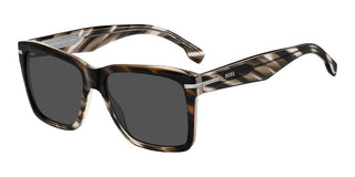 Boss 1745/S men Brown Rectangle Sunglasses