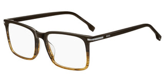 Boss Boss 1753/g Men Brown Rectangle Eyeglasses
