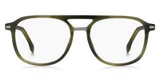 Boss Boss 1755 Men Green Squared Eyeglasses