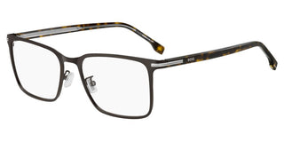 Boss BOSS 1757/G men Brown Rectangle Eyeglasses