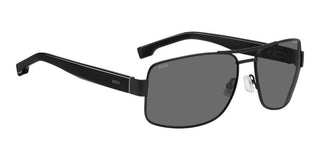 Boss Boss 1761/s Men Black Rectangle Sunglasses