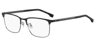 Boss Boss 1802/f Men Black Rectangle Eyeglasses