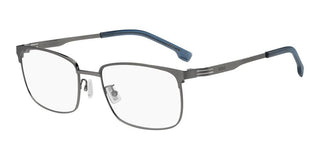 Boss BOSS 1840/G men Ruthenium Squared Eyeglasses