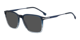 Boss 1886/S men Blue Rectangle Sunglasses
