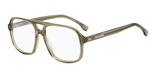 Boss 1899 men Brown Squared Eyeglasses
