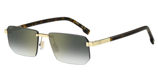 Boss Boss 1918/s Men Black Rectangle Sunglasses