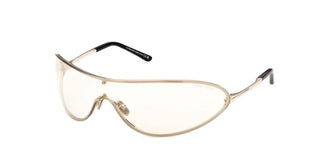 Tom Ford BRADY-02 FT 1396 unisex Gold Shield Sunglasses