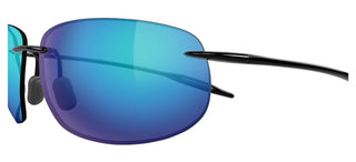 Maui Jim BREAKWALL MJ0422S unisex Black Squared Sunglasses