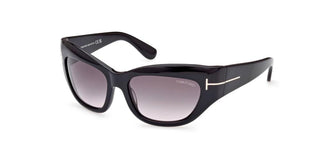 Tom Ford BRIANNA FT 1065 unisex Black Geometric Sunglasses