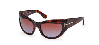 Tom Ford BRIANNA FT 1065 unisex Havana Geometric Sunglasses