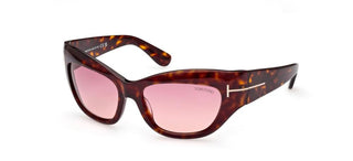 Tom Ford BRIANNA FT 1065 unisex Havana Geometric Sunglasses