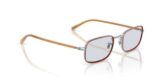 Oliver Peoples Brymer Ov 1366t Unisex Silver Rectangle Eyeglasses