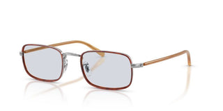Oliver Peoples Brymer Ov 1366t Unisex Silver Rectangle Eyeglasses