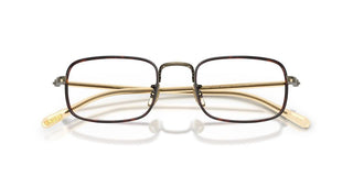 Oliver Peoples Brymer Ov 1366t Unisex Gold Rectangle Eyeglasses