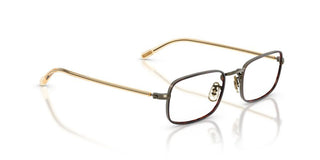 Oliver Peoples Brymer Ov 1366t Unisex Gold Rectangle Eyeglasses