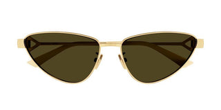 Bottega Veneta BV1186S women Gold Cat Eye Sunglasses