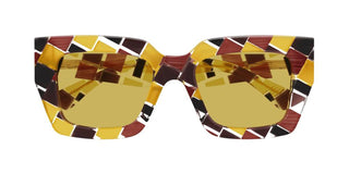 Bottega Veneta BV1212S women Multicolor Butterfly Sunglasses