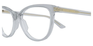 Bottega Veneta BV1313O women Grey Cat Eye Eyeglasses
