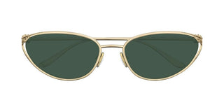 Bottega Veneta Bv1330s Women Gold Cat Eye Sunglasses