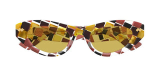 Bottega Veneta BV1350S women Multicolor Cat Eye Sunglasses