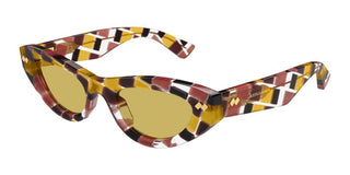 Bottega Veneta BV1350S women Multicolor Cat Eye Sunglasses