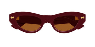 Bottega Veneta BV1350S women Red Cat Eye Sunglasses