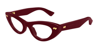 Bottega Veneta BV1354O women Red Cat Eye Eyeglasses