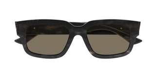 Bottega Veneta BV1359SA unisex Black Squared Sunglasses