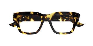 Bottega Veneta BV1361O men Havana Squared Eyeglasses