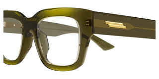 Bottega Veneta BV1361O men Green Squared Eyeglasses