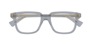 Bottega Veneta BV1365O unisex Grey Squared Eyeglasses