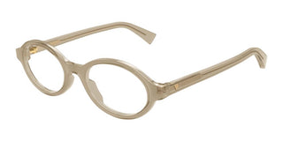 Bottega Veneta BV1367O women Brown Round Eyeglasses