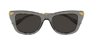 Bottega Veneta BV1369S women Grey Squared Sunglasses
