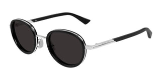 Bottega Veneta BV1372S unisex Black Round Sunglasses