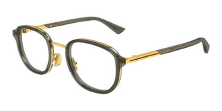 Bottega Veneta BV1376O men Grey Round Eyeglasses