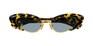 Bottega Veneta BV1387S women Havana Cat Eye Sunglasses