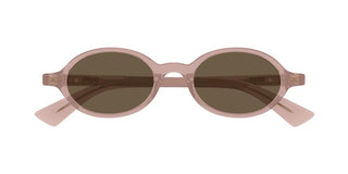 Bottega Veneta BV1388S unisex Pink Round Sunglasses