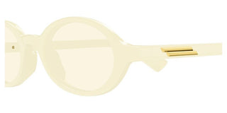 Bottega Veneta BV1388S unisex White Round Sunglasses