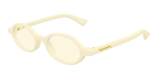 Bottega Veneta BV1388S unisex White Round Sunglasses