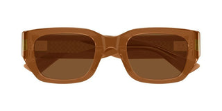 Bottega Veneta BV1400S unisex Brown Squared Sunglasses