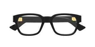 Bottega Veneta BV1403O unisex Black Squared Eyeglasses
