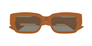Bottega Veneta BV1406S unisex Brown Squared Sunglasses