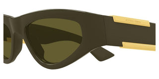 Bottega Veneta BV1407S women Grey Cat Eye Sunglasses