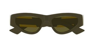 Bottega Veneta BV1407S women Grey Cat Eye Sunglasses