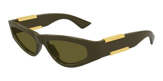 Bottega Veneta BV1407S women Grey Cat Eye Sunglasses