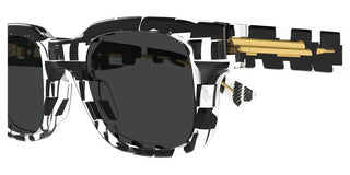 Bottega Veneta BV1411S men Black Squared Sunglasses