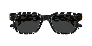 Bottega Veneta BV1411S men Black Squared Sunglasses