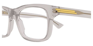 Bottega Veneta BV1412O men Grey Squared Eyeglasses