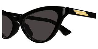 Bottega Veneta BV1414S women Black Cat Eye Sunglasses