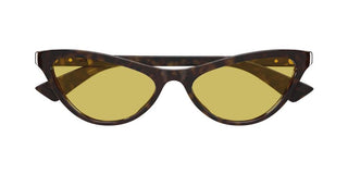 Bottega Veneta BV1414S women Havana Cat Eye Sunglasses